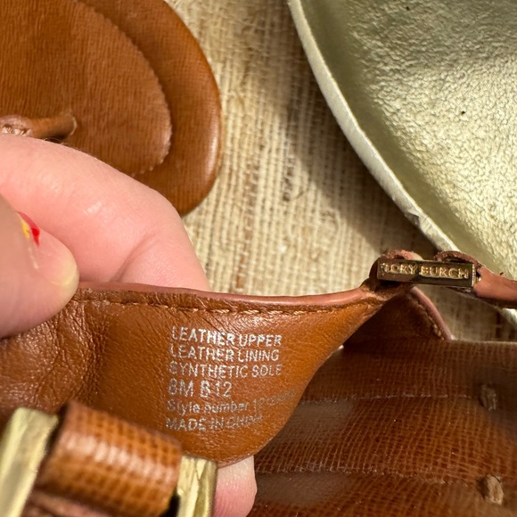 Tory Burch brown leather wedges - Picture 10 of 11